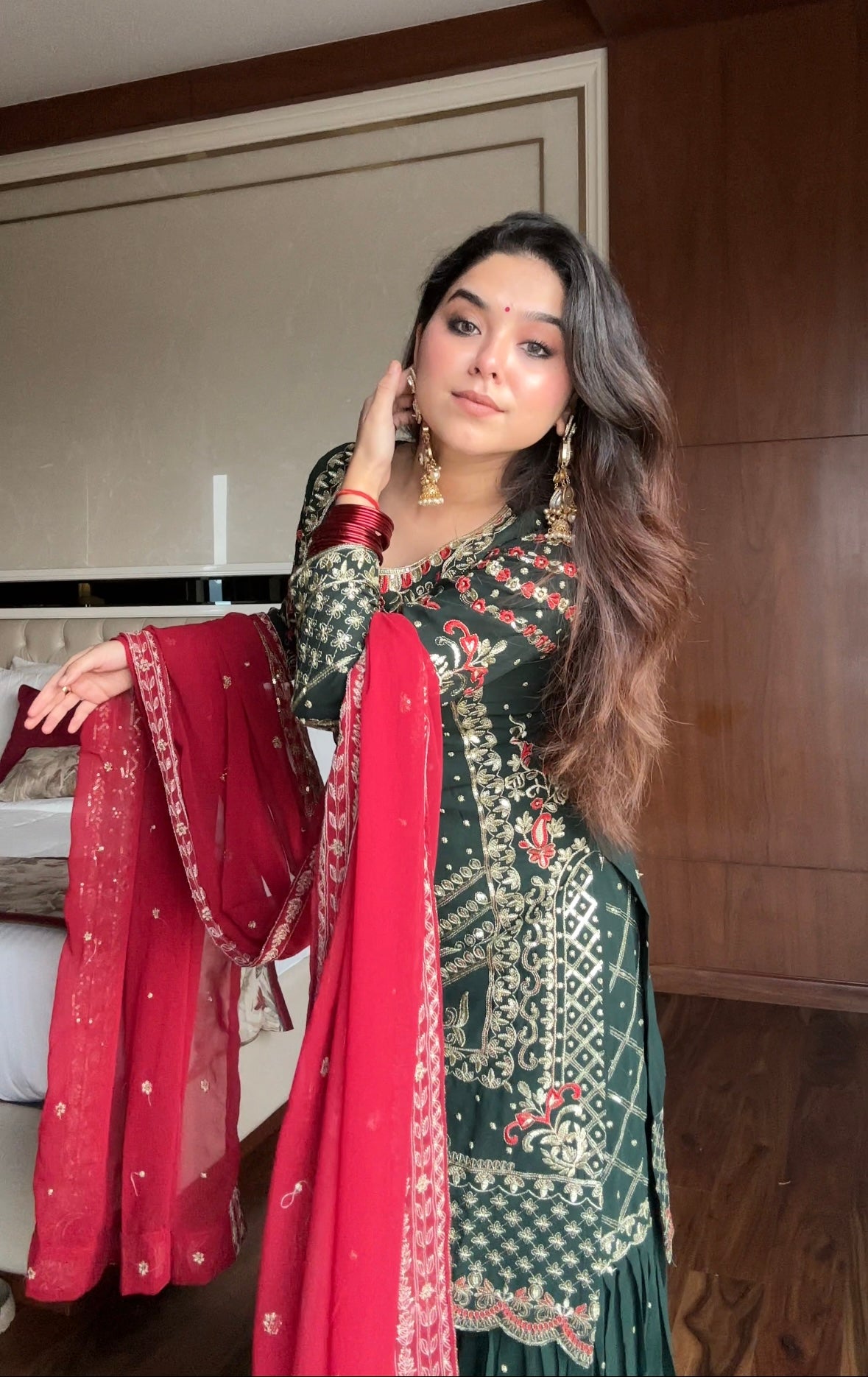 Miesha Festive Look Sharara Set