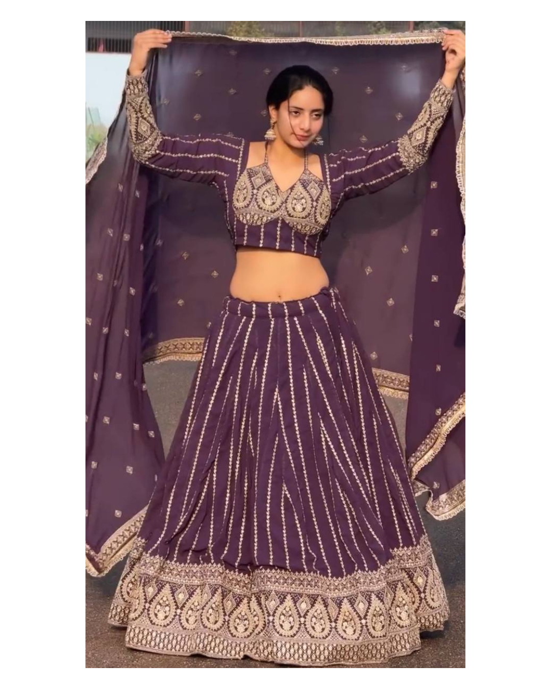 Zehra Zariya Midnight Royalty Lehenga Set