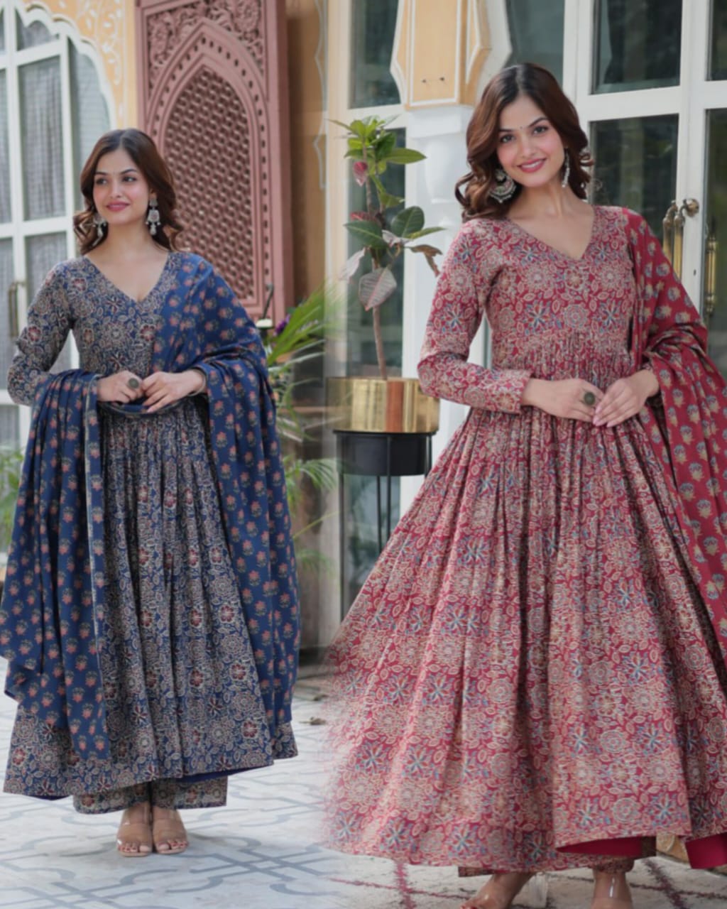 Advika Ivory Pure Cotton Suit Set
