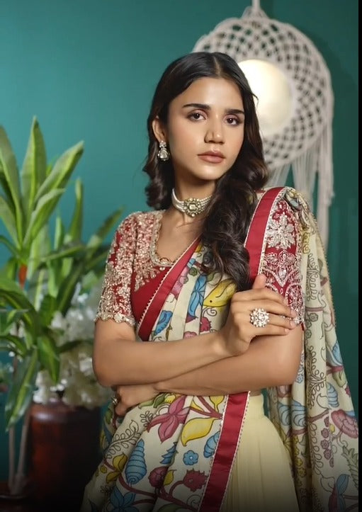 Vihana Designers Kalamkari Lehenga Choli