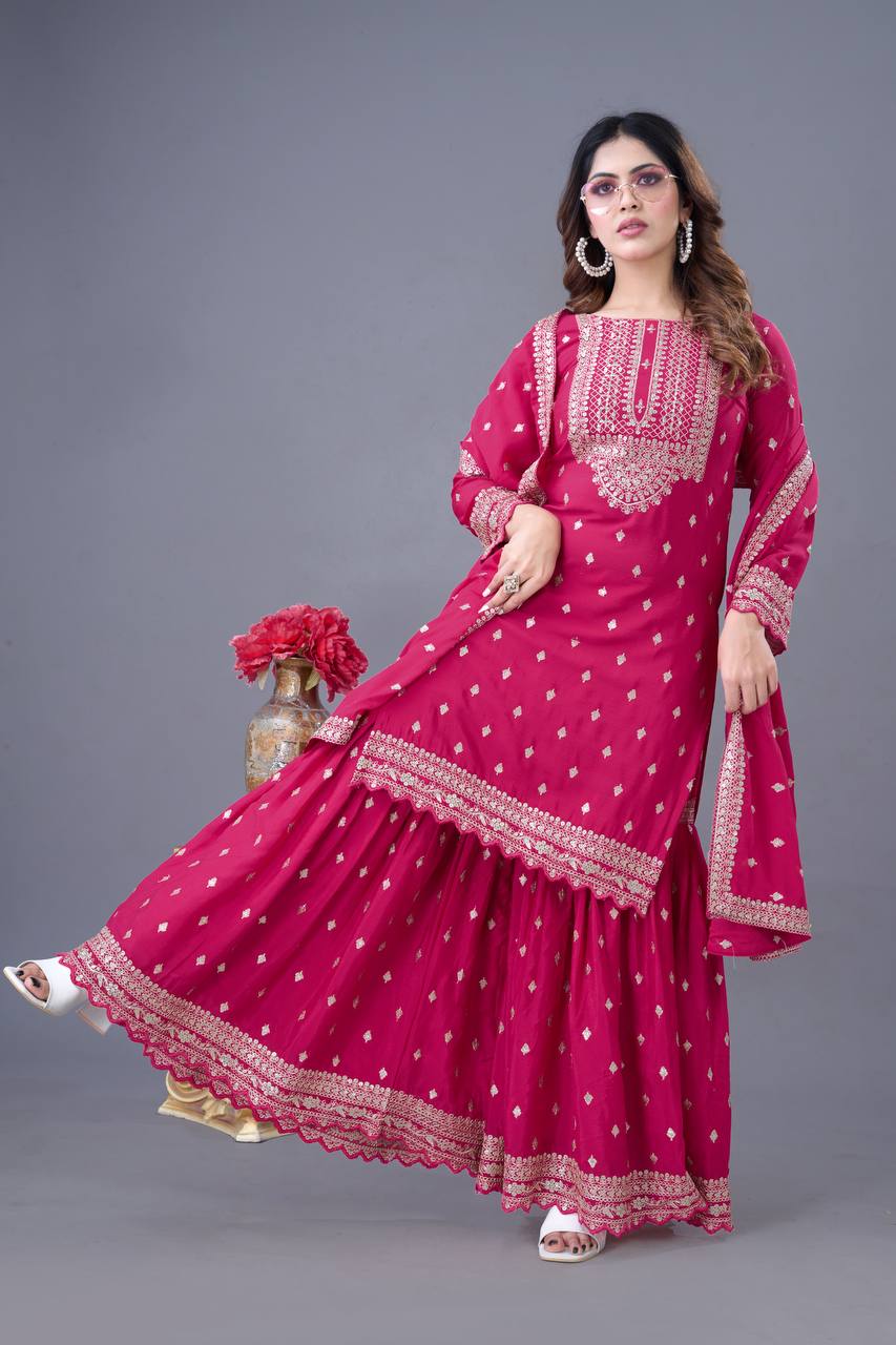 Flare of Royalty Timeless Sharara Ensembles