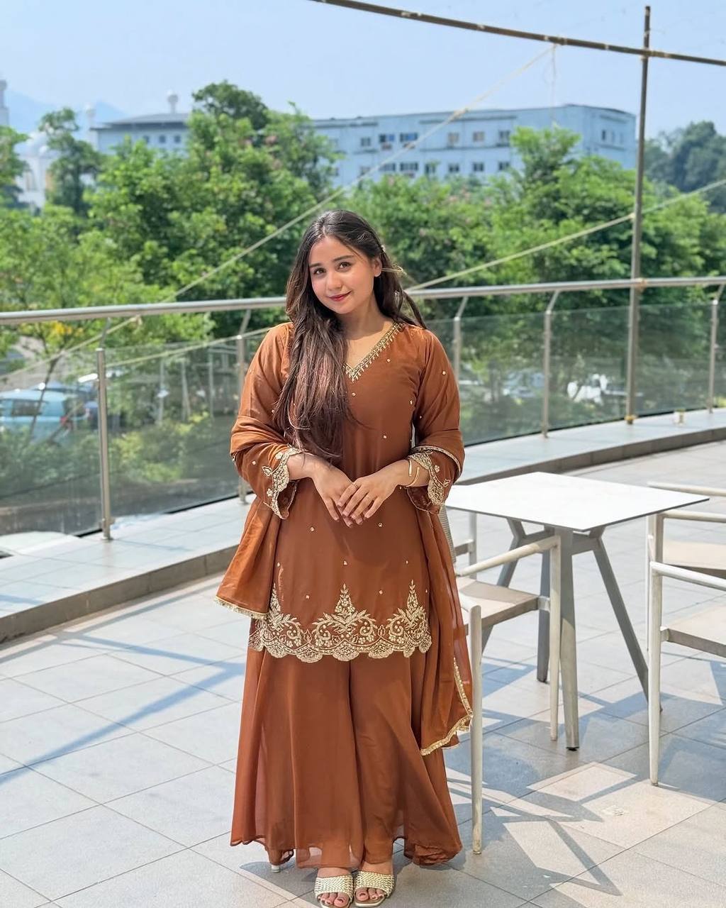 Nooraniya Embroidered Sharara Set