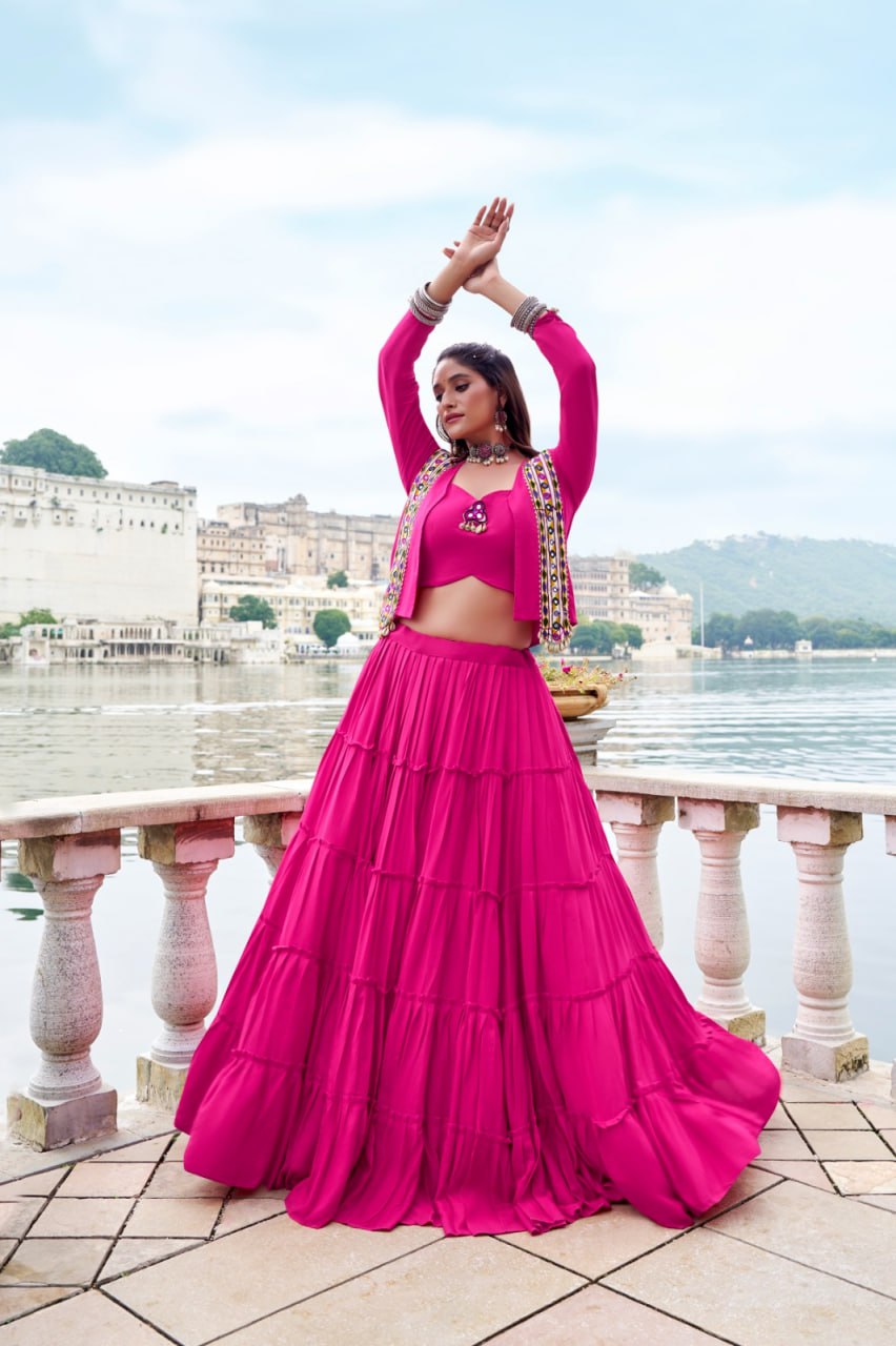 Rhythms Dandiya Beats Navratri Culture Lahenga