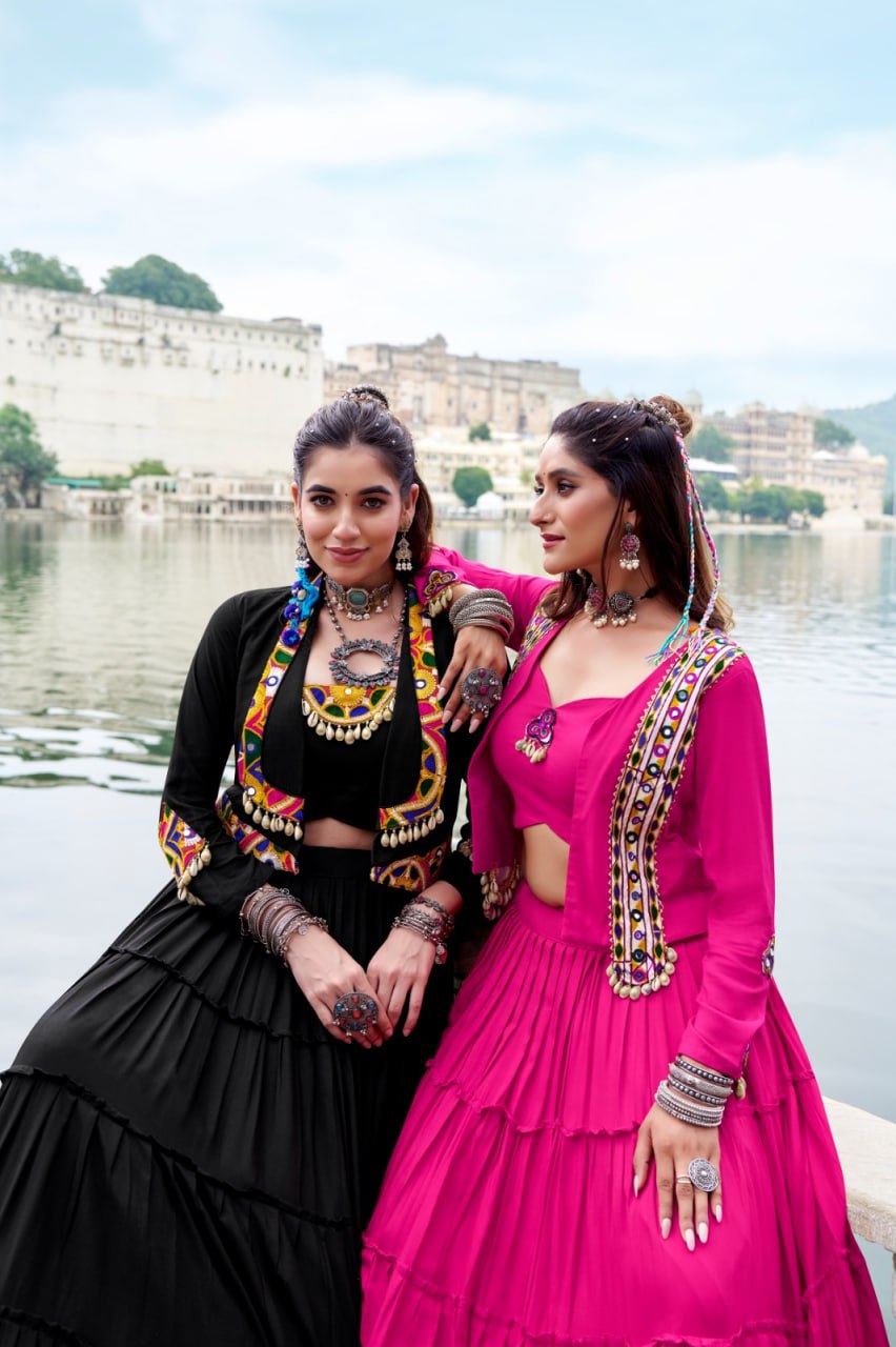Rhythms Dandiya Beats Navratri Culture Lahenga