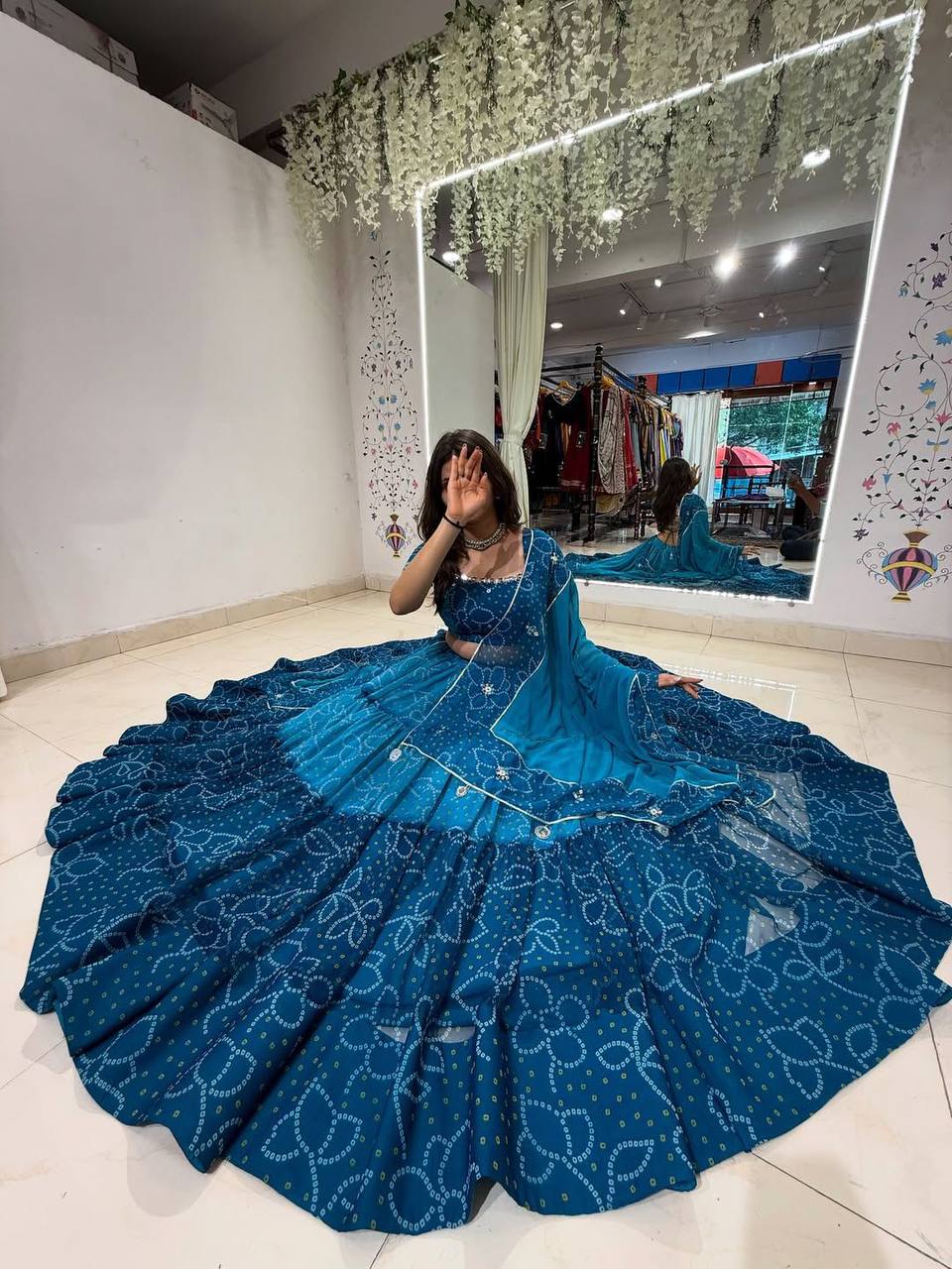 Navrang Mirror Navratri Festive Wear Garba Outfit
