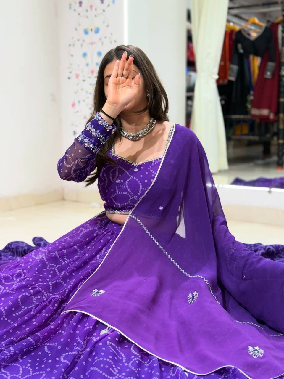 Navrang Mirror Navratri Festive Wear Garba Outfit
