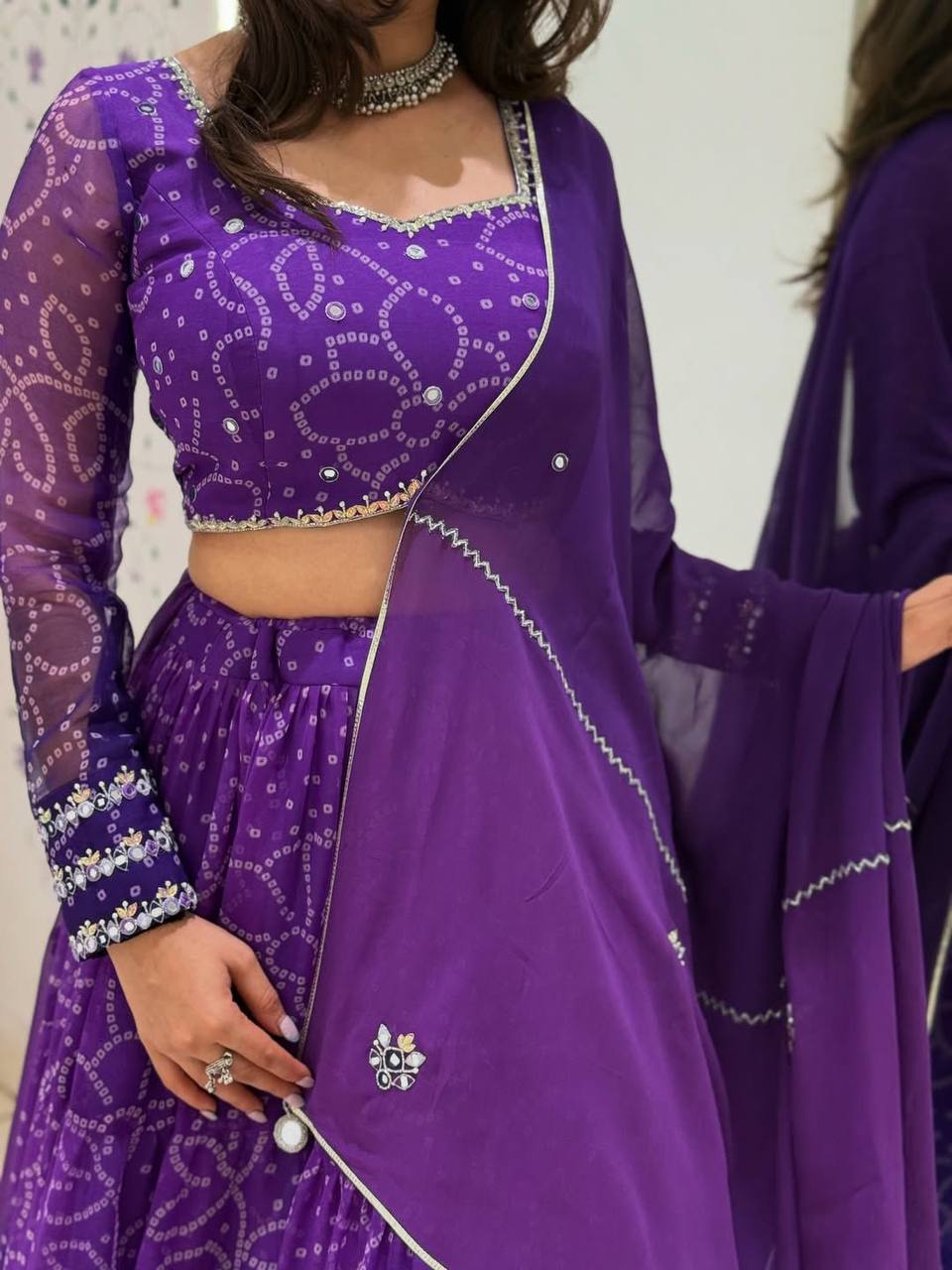 Navrang Mirror Navratri Festive Wear Garba Outfit