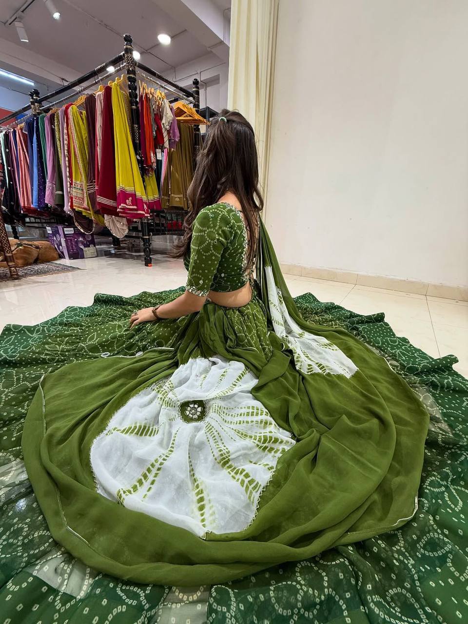 Navrang Mirror Navratri Festive Wear Garba Outfit
