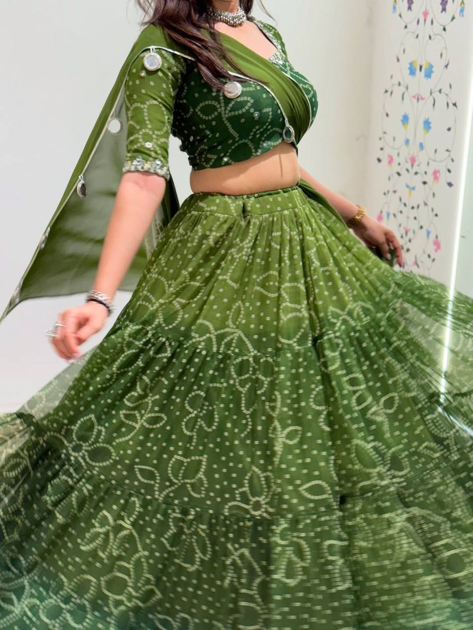 Navrang Mirror Navratri Festive Wear Garba Outfit