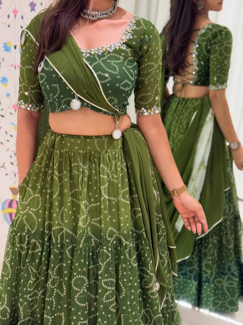 Navrang Mirror Navratri Festive Wear Garba Outfit