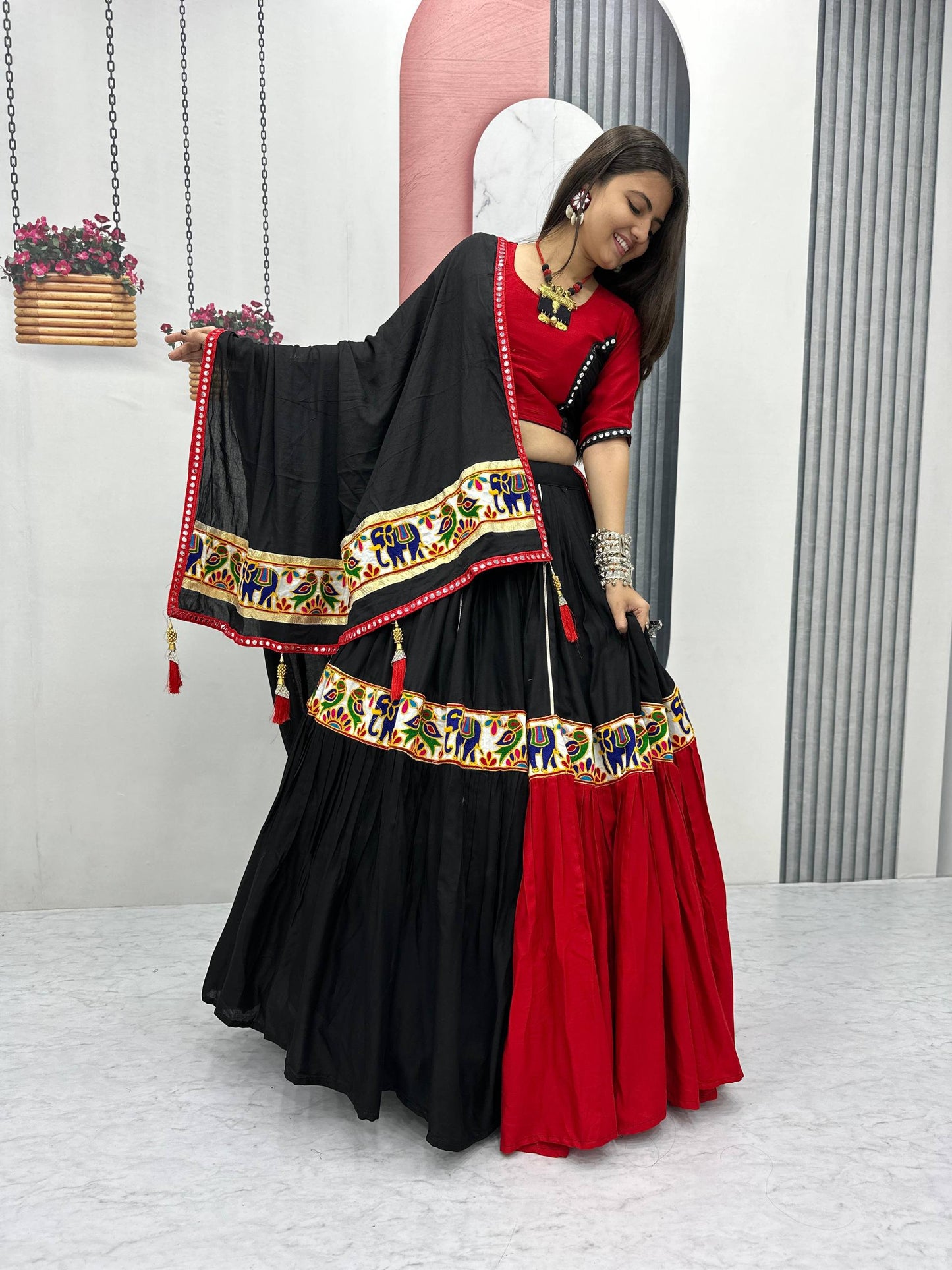 Garba Queen Traditional Gujarati Lehenga Choli