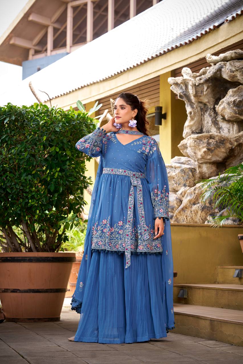 Kashvi Mirage Ethnic Designer Sharara