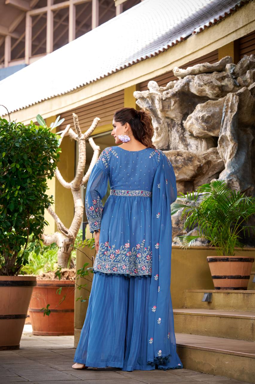 Kashvi Mirage Ethnic Designer Sharara