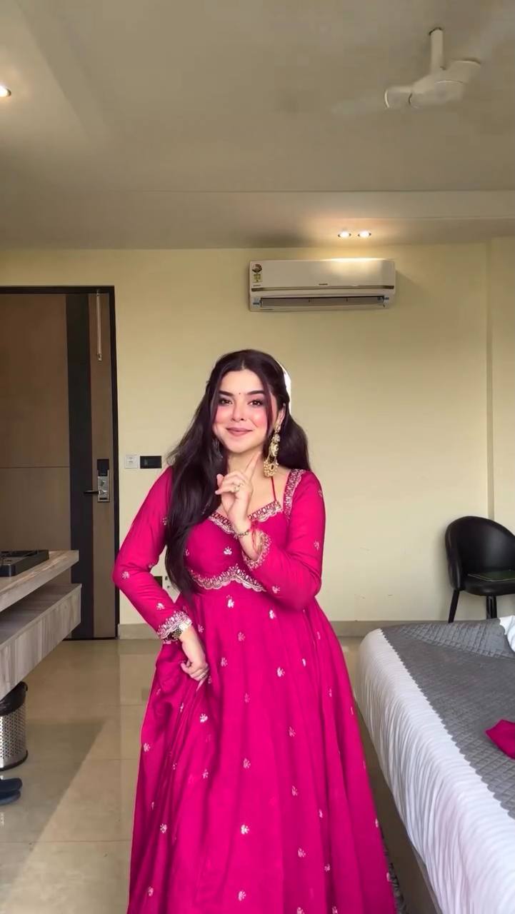 Neha Eternal Glow Red Suit Set