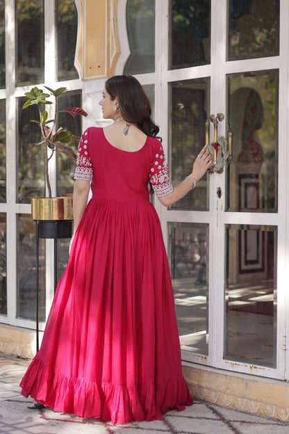 Avira  Lehenga With Readymade Slit Cut Long Kurti Set