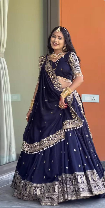 Reyaanshi Fox Georgette Lehenga Choli