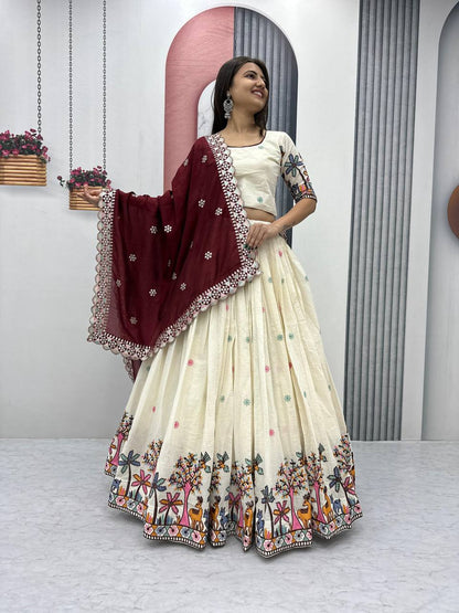 Varnika Pure Cotton Festival Lehenga Choli