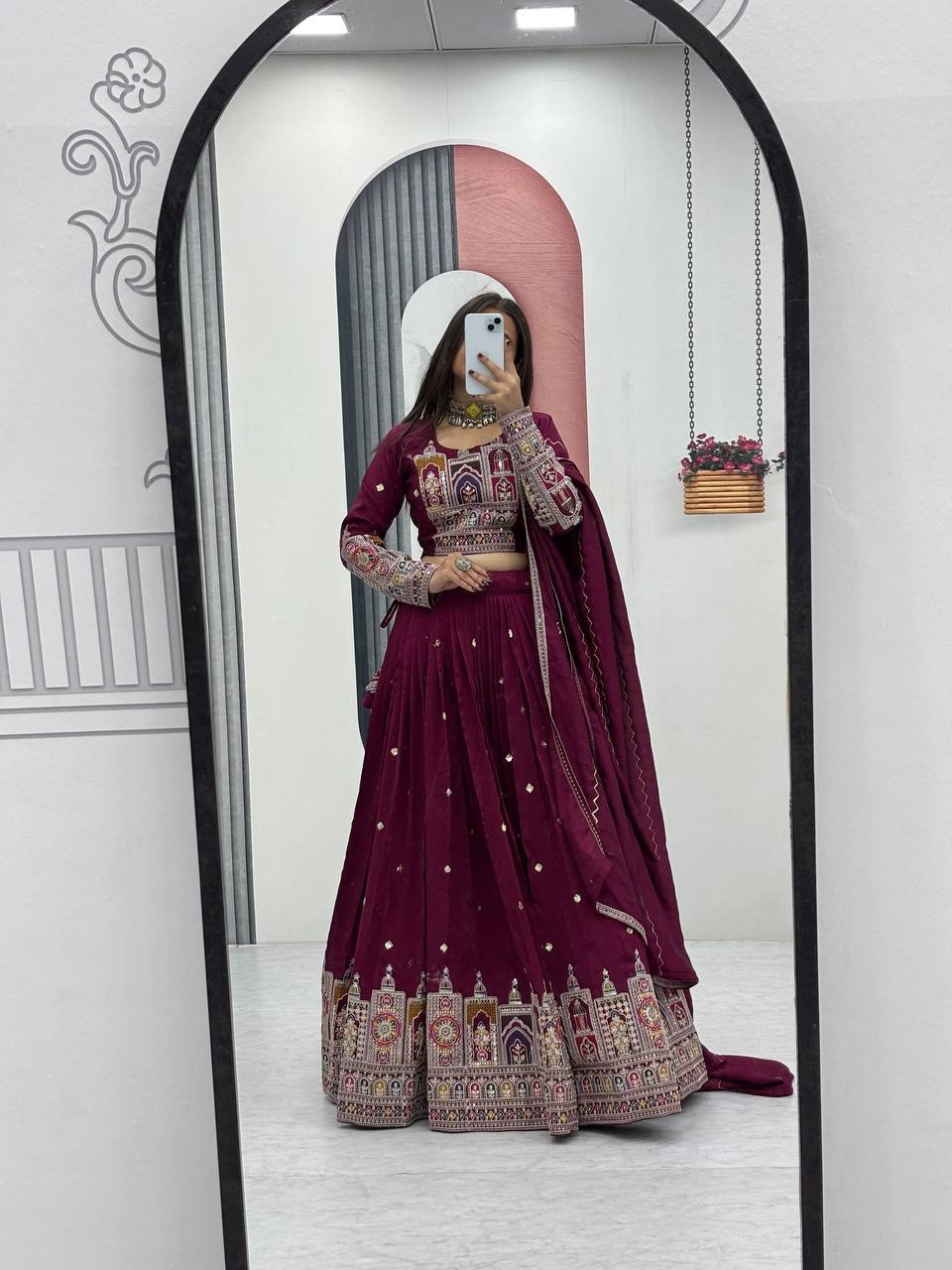 Sovereign Pretty embroidered Lehenga Set