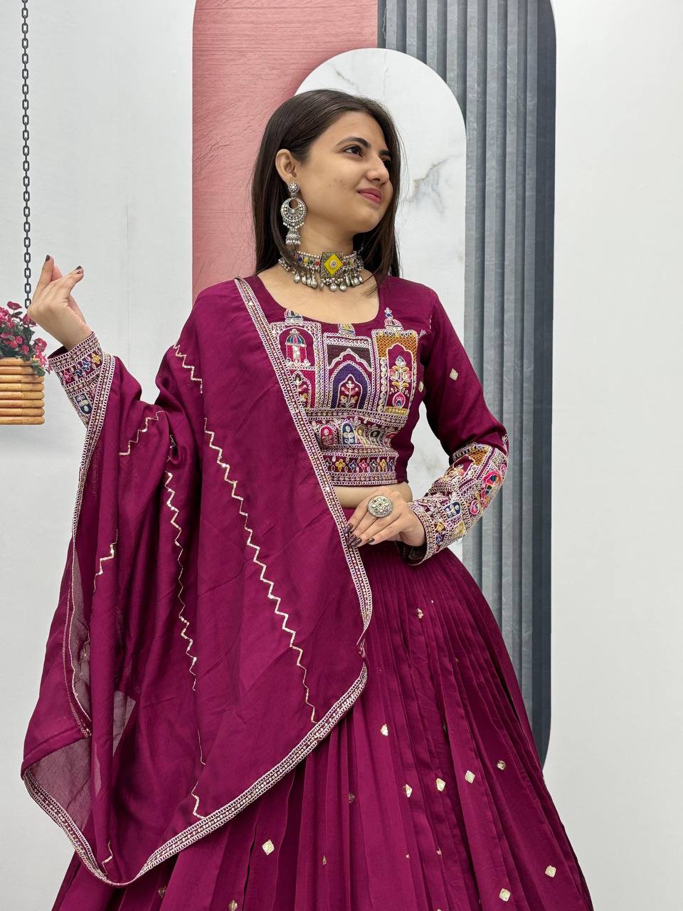 Sovereign Pretty embroidered Lehenga Set