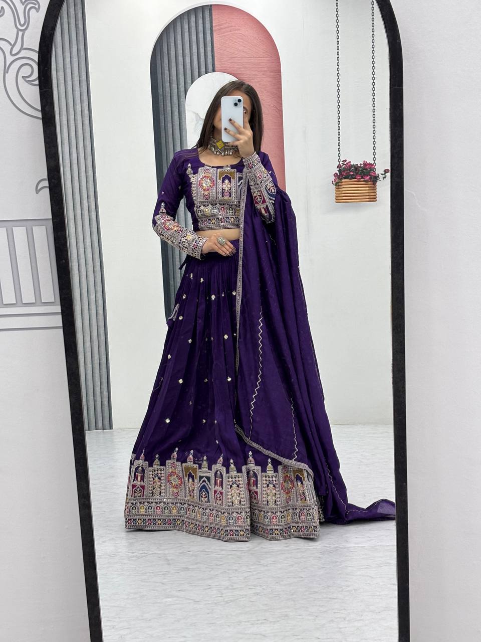 Sovereign Pretty embroidered Lehenga Set