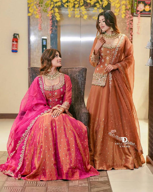 Rangrez Royalty  Sharara Suit Set with Exquisite Embroidery Work