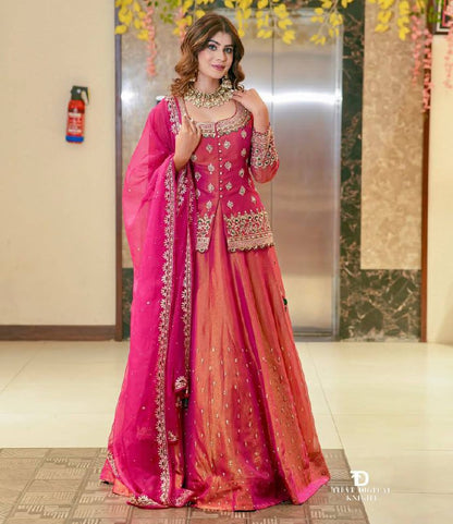 Rangrez Royalty  Sharara Suit Set with Exquisite Embroidery Work