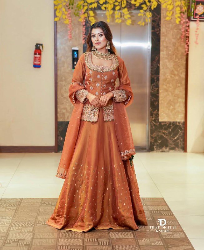 Rangrez Royalty  Sharara Suit Set with Exquisite Embroidery Work