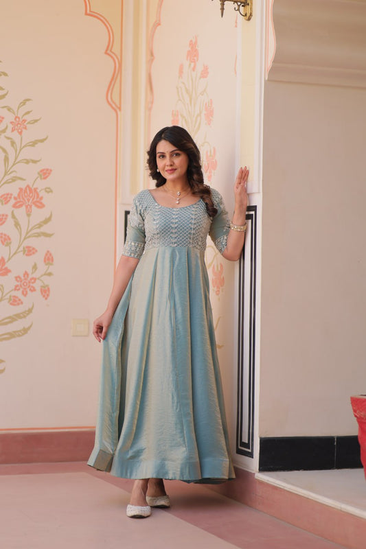 RuhI Designer Readymade Gown