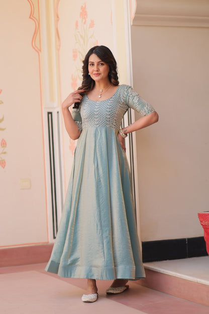 RuhI Designer Readymade Gown
