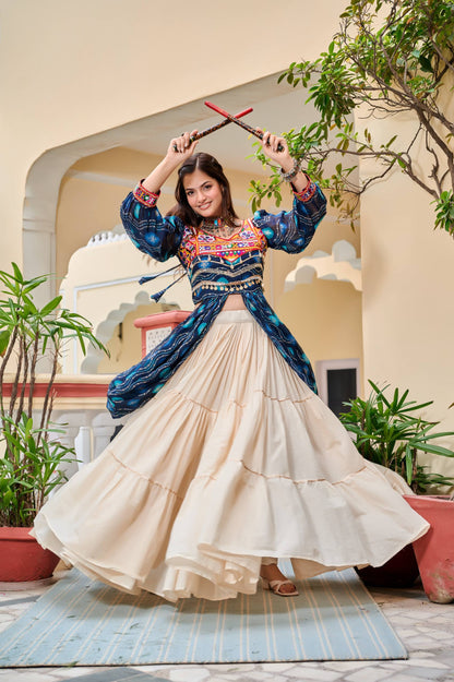 Ziya Garba Nights Festive Fusion Lehenga Choli