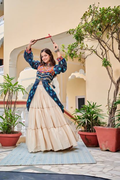 Ziya Garba Nights Festive Fusion Lehenga Choli