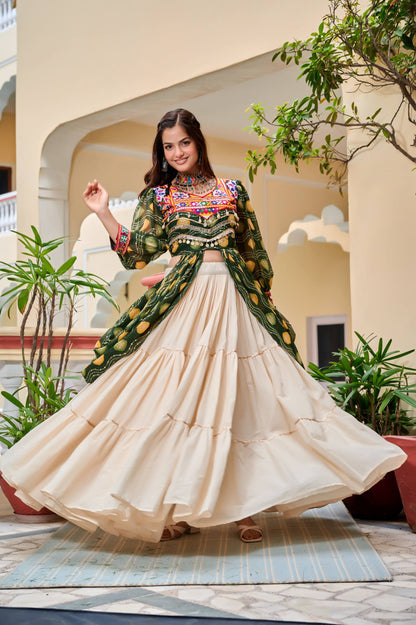 Ziya Garba Nights Festive Fusion Lehenga Choli