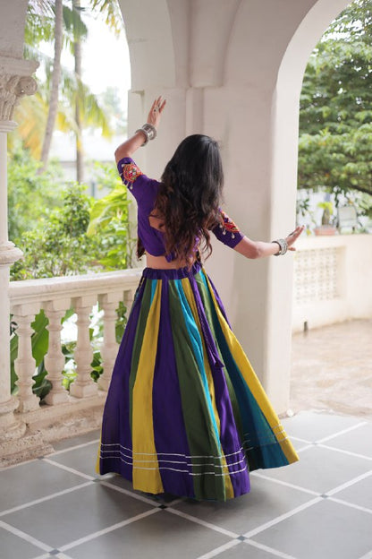 Amaira’s Colorful Vibes of Navratri Lehenga Set