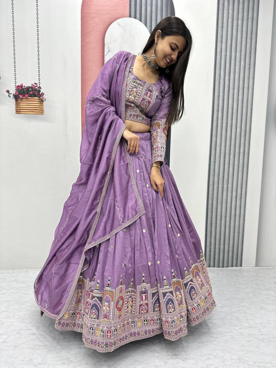 Sovereign Pretty embroidered Lehenga Set