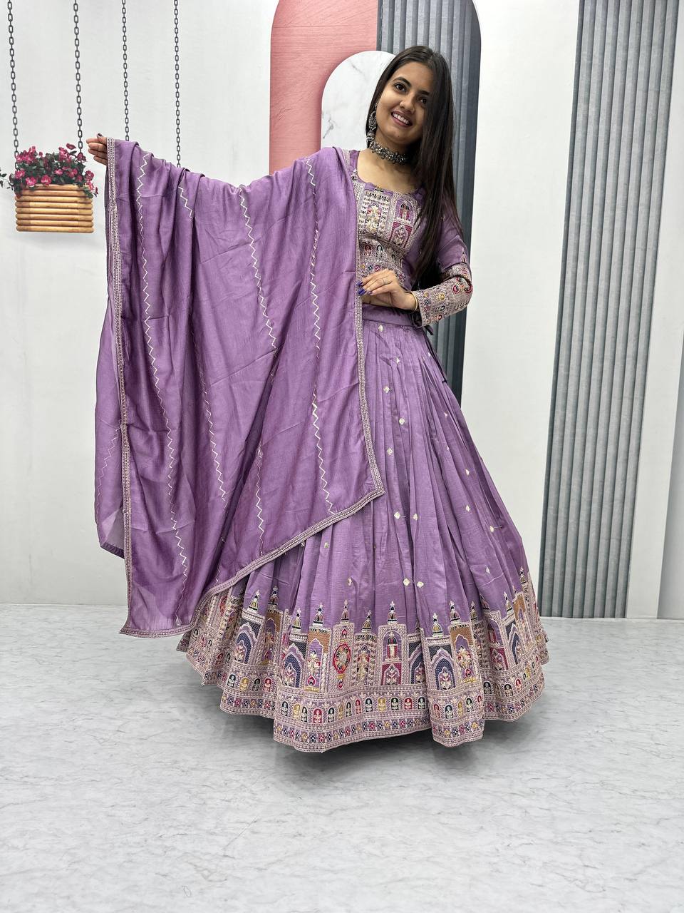 Sovereign Pretty embroidered Lehenga Set