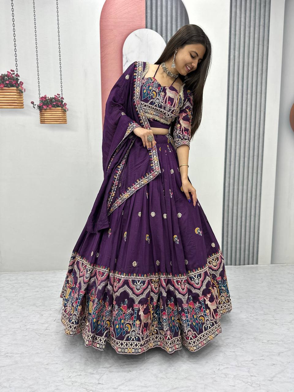A Royal dream Heavy Embroidery Lehenga Choli