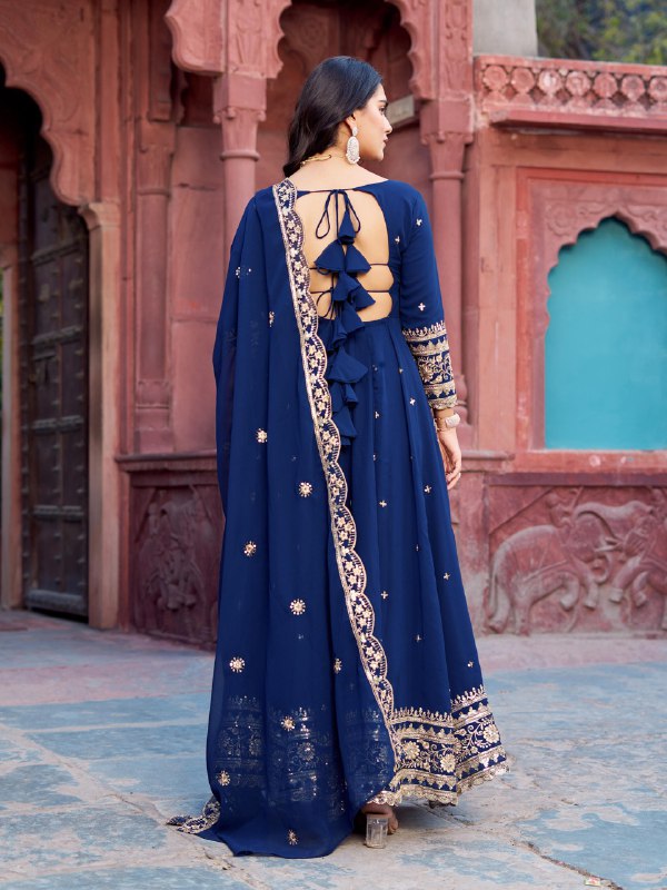 Sitara  Festive Bond Faux Georgette Anarkali Gown