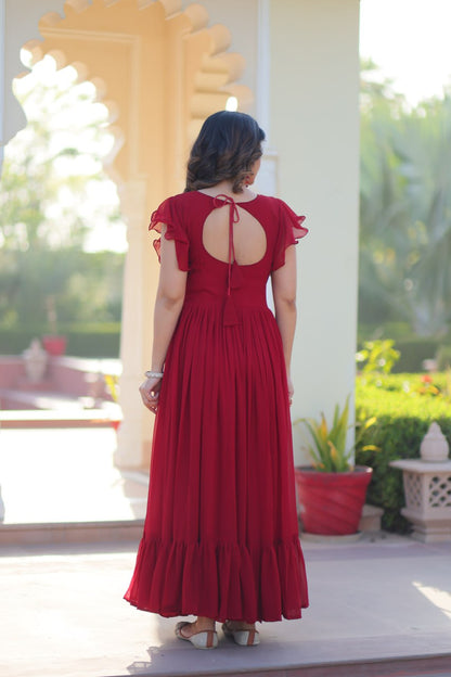 Zuri Bloom  Beads and Sequins work  Gowns
