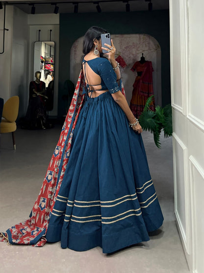 Azael Beautiful  Pure Cotton Lehenga Set