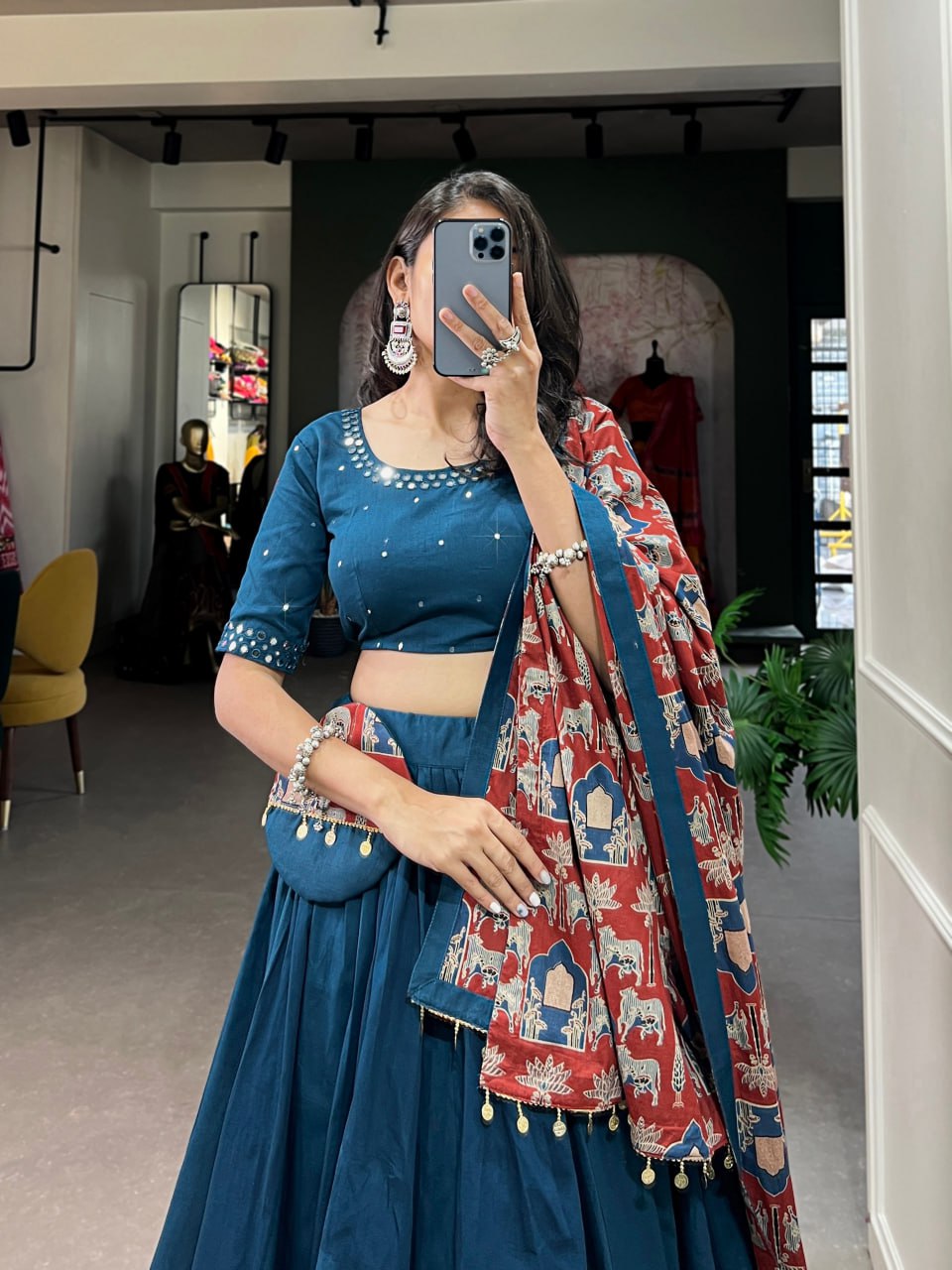 Azael Beautiful  Pure Cotton Lehenga Set