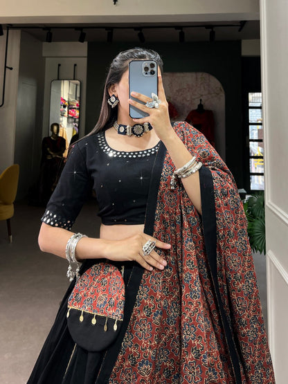Azael Beautiful  Pure Cotton Lehenga Set