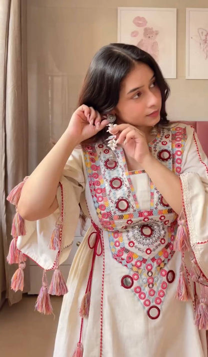 Rakhi Special Premium Designer Kurta with Palazzo