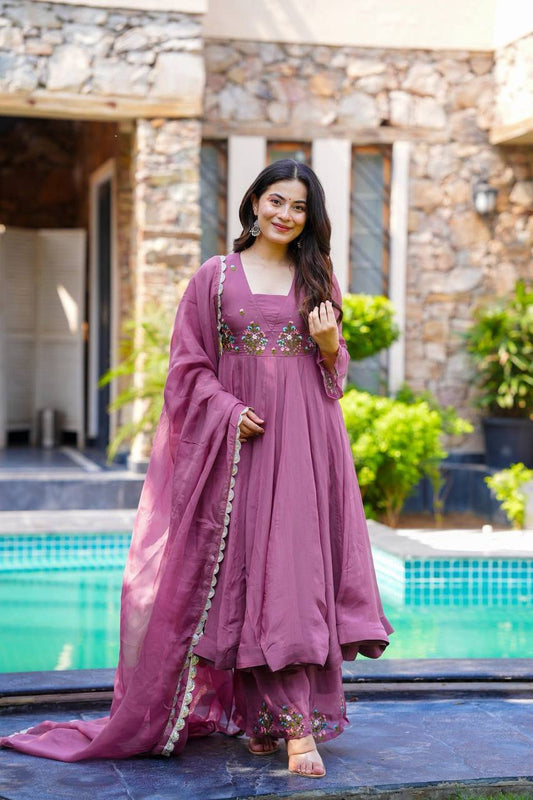 Gulaabi  Glint Pink  Kurta Set