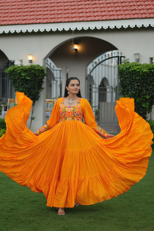 Yashvi’s Rangilo Raas Gown Set