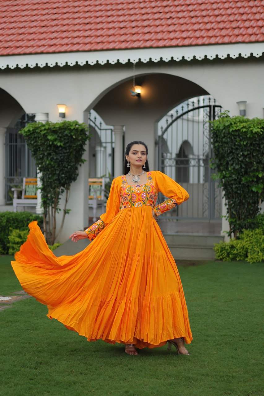Yashvi’s Rangilo Raas Gown Set