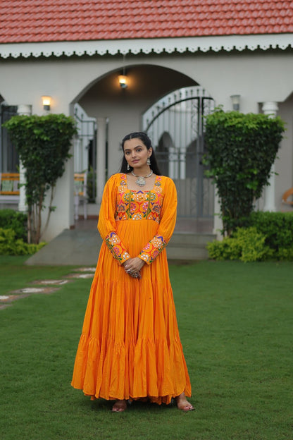 Yashvi’s Rangilo Raas Gown Set