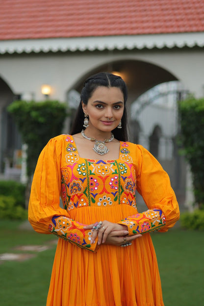 Yashvi’s Rangilo Raas Gown Set