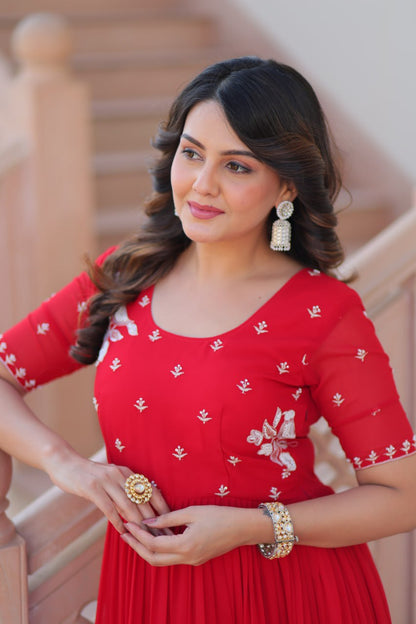 Ira Festive Flare   Twin Gown Set