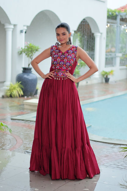 Aadhya  Gota Glow Traditional Garba Gowns