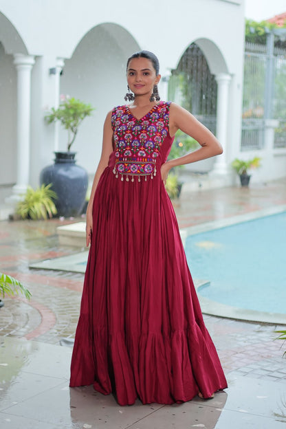 Aadhya  Gota Glow Traditional Garba Gowns